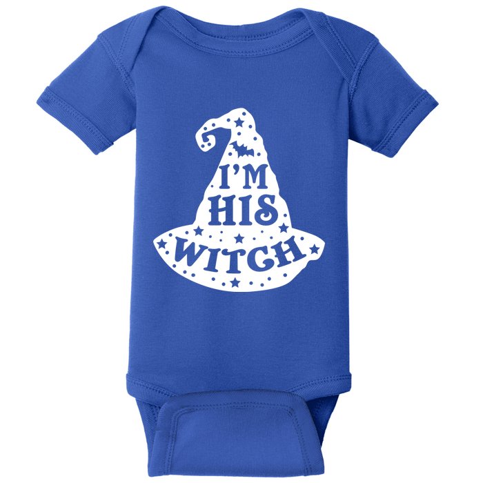 Im His Witch Couples Halloween Costumes Cute Gift Baby Bodysuit