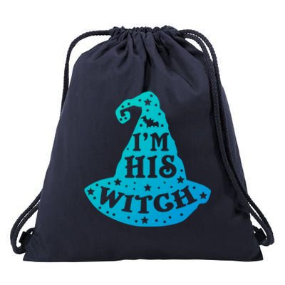 Im His Witch Couples Halloween Costumes Cute Gift Drawstring Bag