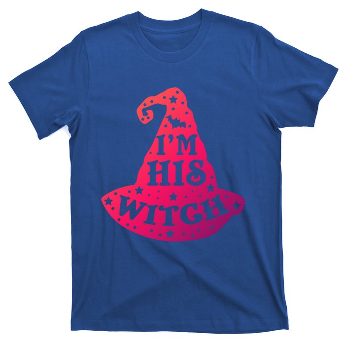 Im His Witch Couples Halloween Costumes Cute Gift T-Shirt