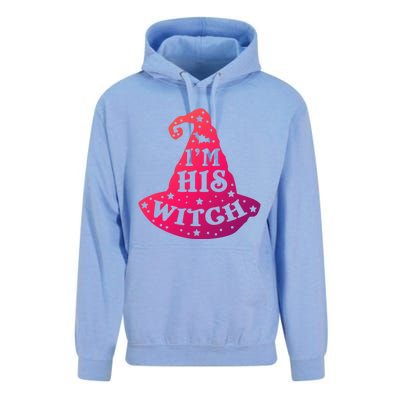 Im His Witch Couples Halloween Costumes Cute Gift Unisex Surf Hoodie