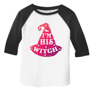 Im His Witch Couples Halloween Costumes Cute Gift Toddler Fine Jersey T-Shirt