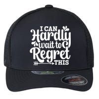 ICan Hardly Wait Flexfit Unipanel Trucker Cap