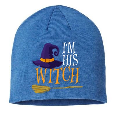 Im His Witch Halloween Costume Couples Cool Gift Sustainable Beanie