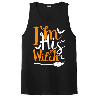 Im His Witch Funny Halloween Design Matching Couple For Her PosiCharge Competitor Tank