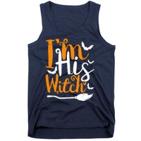 Im His Witch Funny Halloween Design Matching Couple For Her Tank Top