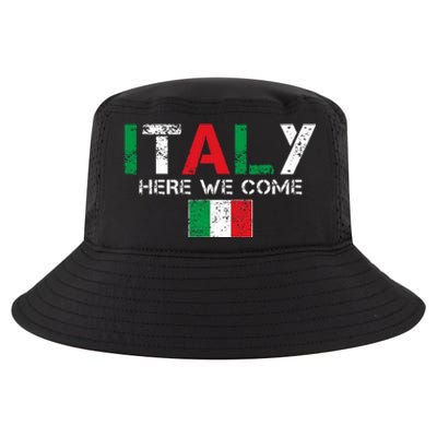 Italy Here We Come Matching Italian Family Vacation Trip Cool Comfort Performance Bucket Hat