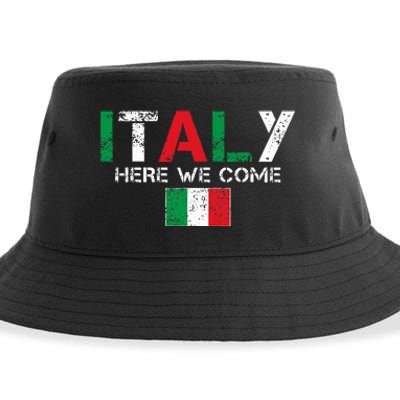 Italy Here We Come Matching Italian Family Vacation Trip Sustainable Bucket Hat