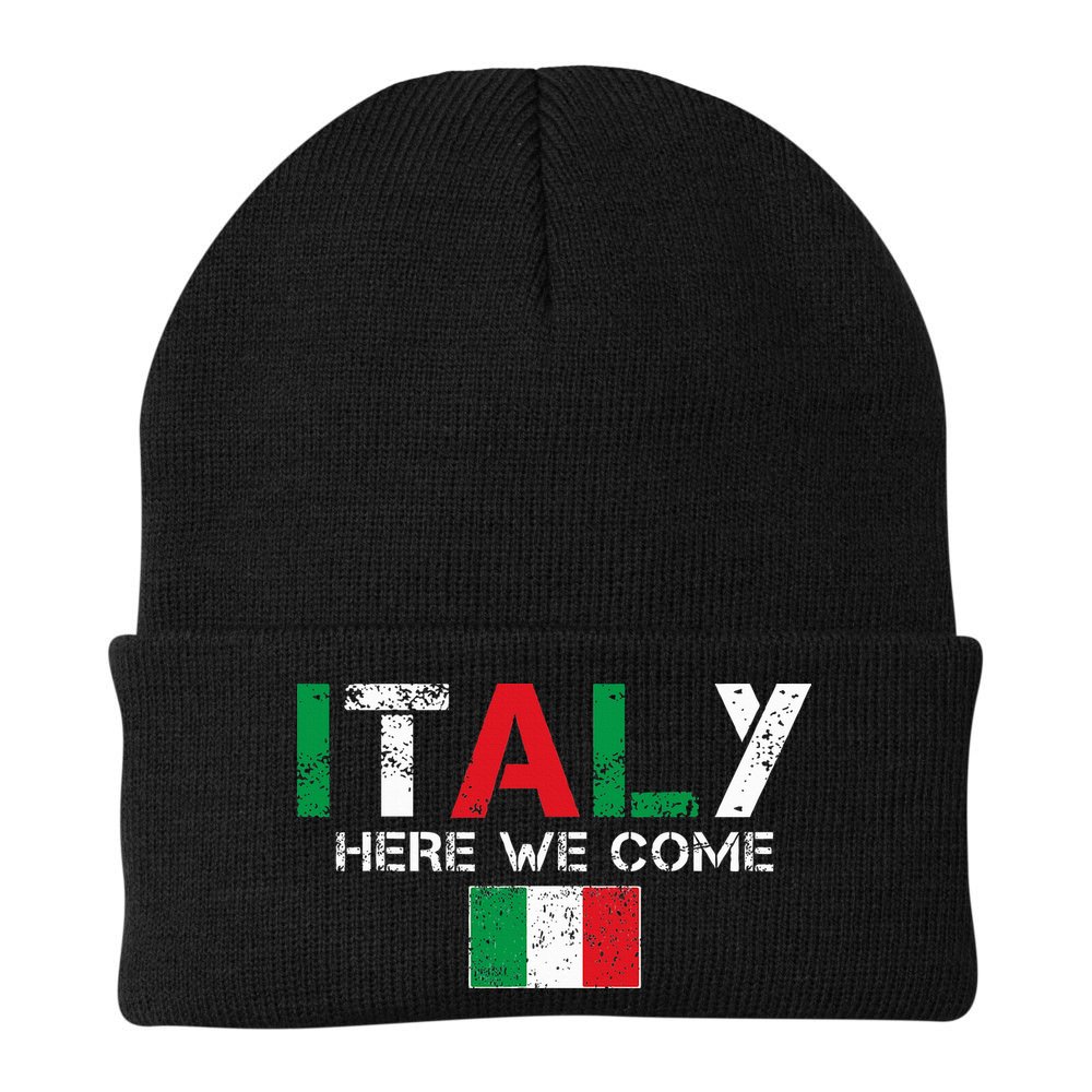 Italy Here We Come Matching Italian Family Vacation Trip Beanie