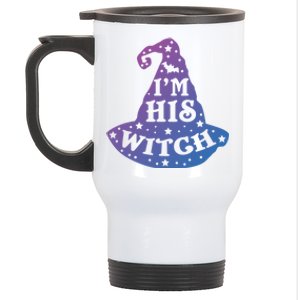 Im His Witch Couples Halloween Costumes Cute Gift Stainless Steel Travel Mug