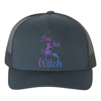 Im His Witch Cute Couple Halloween Costume Cute Gift Yupoong Adult 5-Panel Trucker Hat