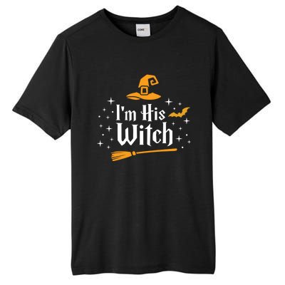 Im His Witch Gift Couple Matching Funny Friend Wife Tall Fusion ChromaSoft Performance T-Shirt