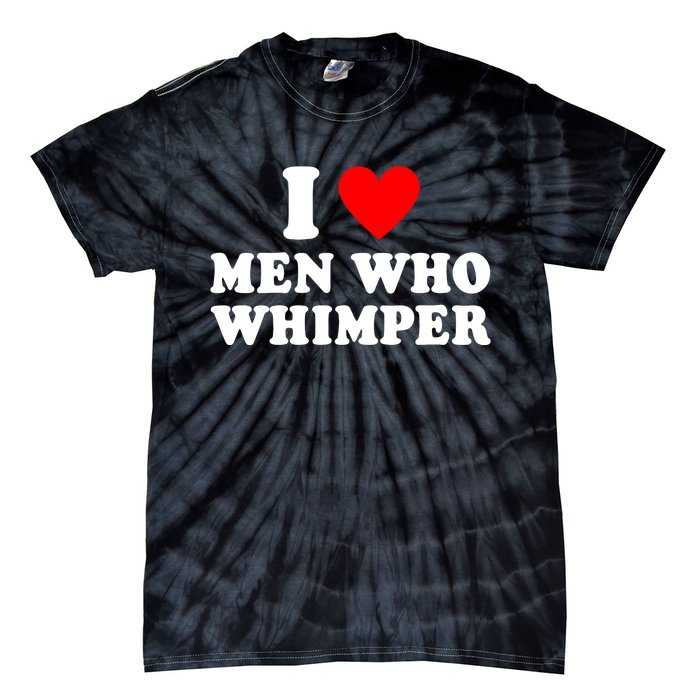 I Heart Who Whimper Tie-Dye T-Shirt