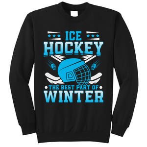 Ice Hockey Winter Sports Graphic Sweatshirt