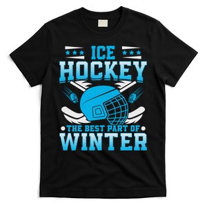 Ice Hockey Winter Sports Graphic T-Shirt