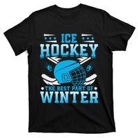 Ice Hockey Winter Sports Graphic T-Shirt