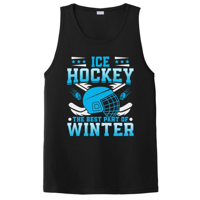 Ice Hockey Winter Sports Graphic PosiCharge Competitor Tank