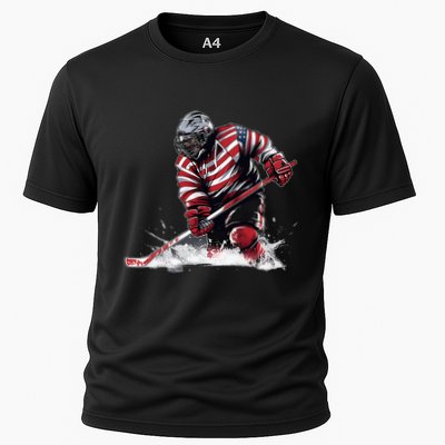 Ice Hockey Women Puck Hockey Player Performance Shirt