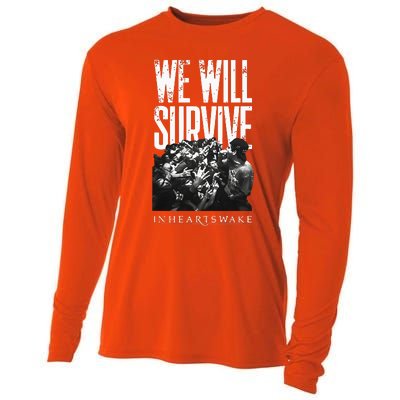 In Hearts Wake We Will Survive Cooling Performance Long Sleeve Crew