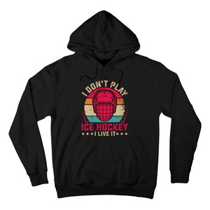 Ice Hockey Winter Sports Passion Graphic Hoodie