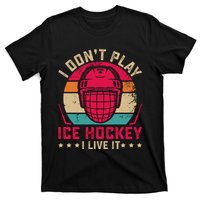 Ice Hockey Winter Sports Passion Graphic T-Shirt