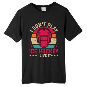 Ice Hockey Winter Sports Passion Graphic Tall Fusion ChromaSoft Performance T-Shirt