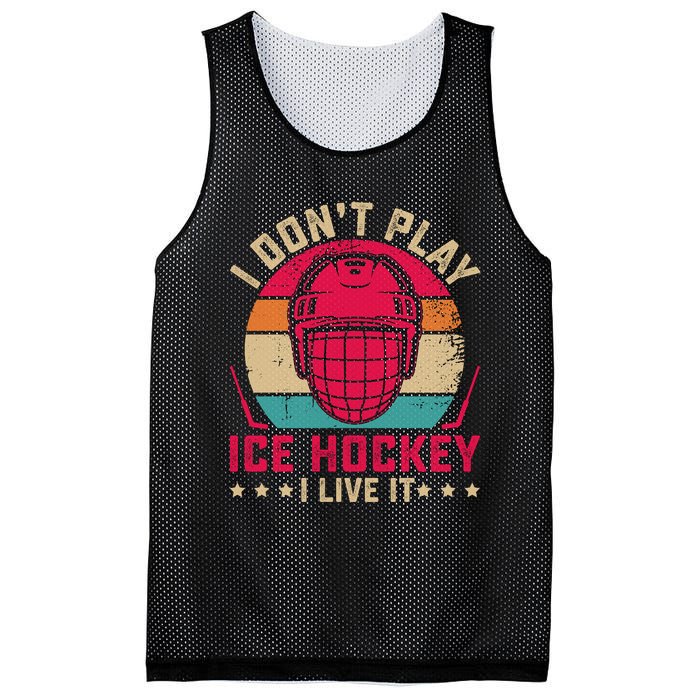 Ice Hockey Winter Sports Passion Graphic Mesh Reversible Basketball Jersey Tank