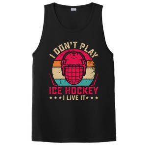 Ice Hockey Winter Sports Passion Graphic PosiCharge Competitor Tank