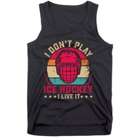 Ice Hockey Winter Sports Passion Graphic Tank Top