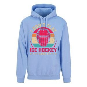 Ice Hockey Winter Sports Passion Graphic Unisex Surf Hoodie