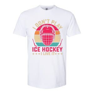 Ice Hockey Winter Sports Passion Graphic Softstyle CVC T-Shirt