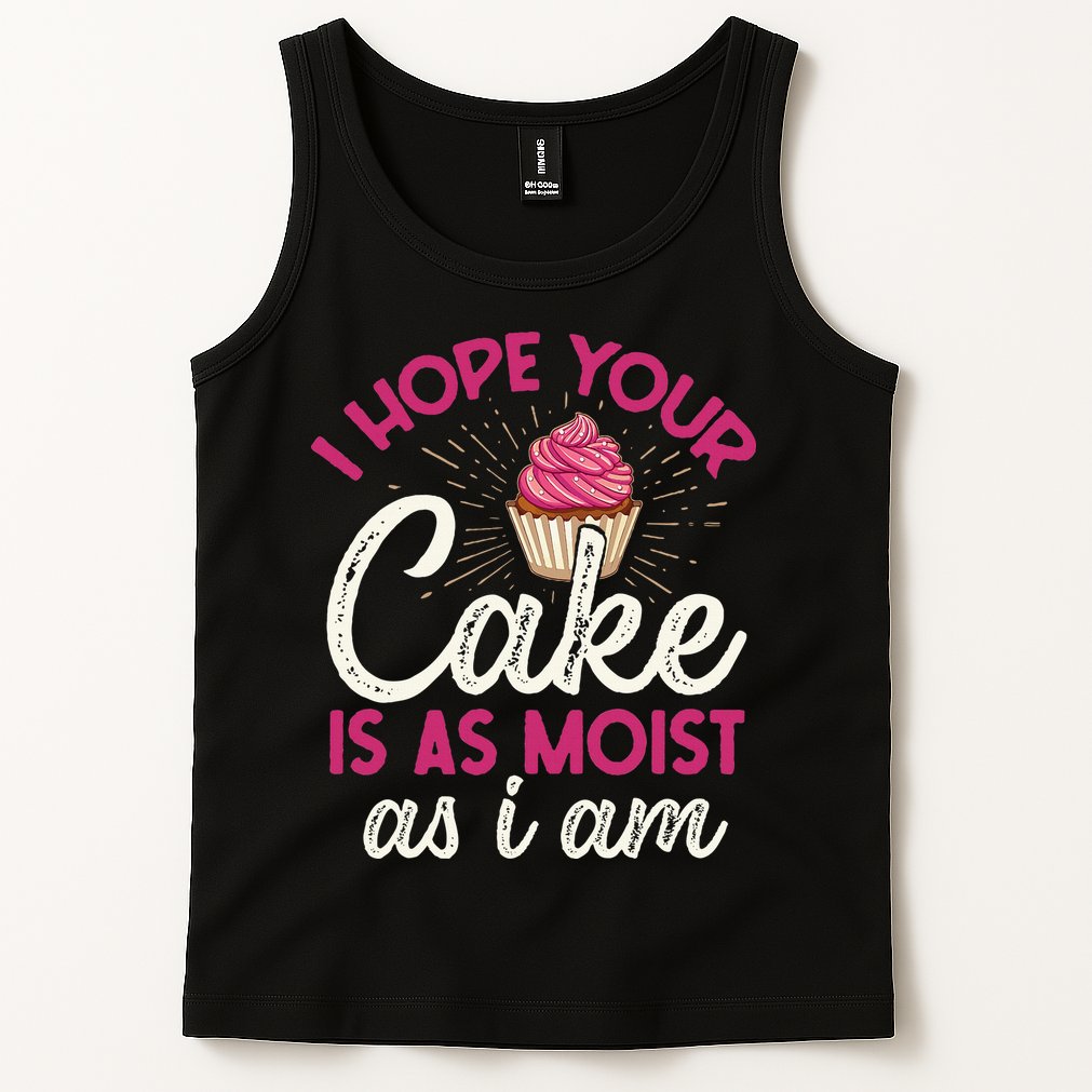 I Hope Your Cake Is As Moist As I Am Tank Top