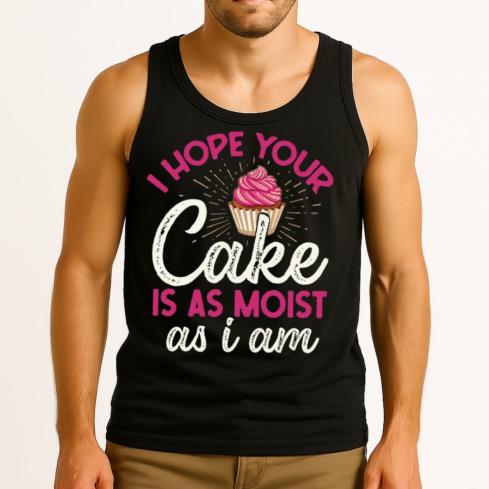 I Hope Your Cake Is As Moist As I Am Tank Top
