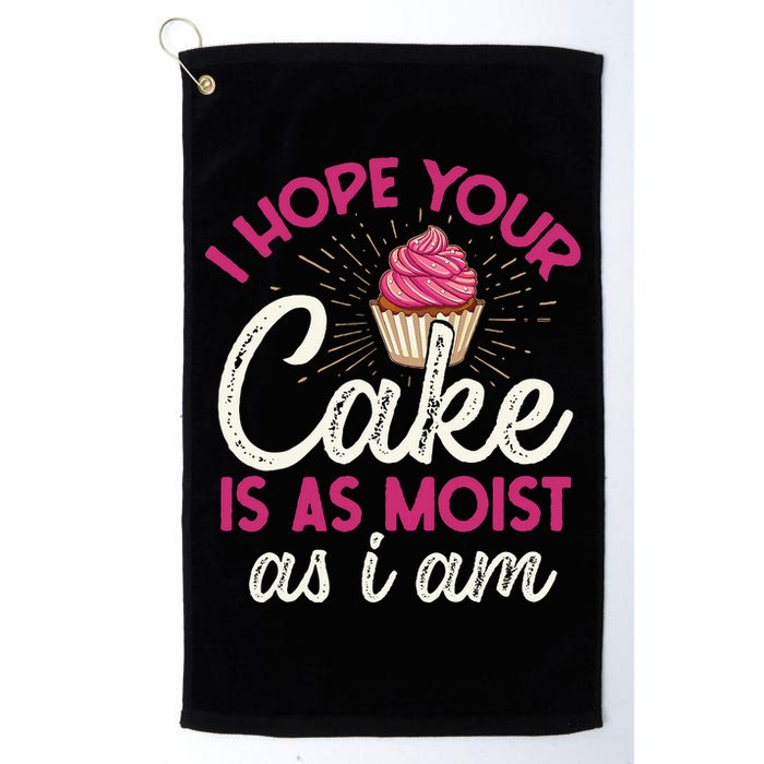 I Hope Your Cake Is As Moist As I Am Golf Towel