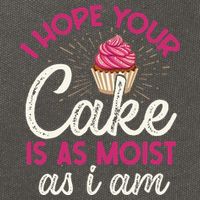 I Hope Your Cake Is As Moist As I Am Cotton Canvas Backpack