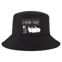 I Herd You Cool Comfort Performance Bucket Hat
