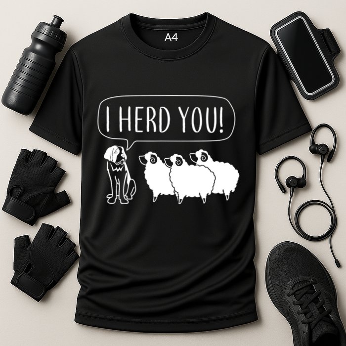 I Herd You Cooling Performance Crew T-Shirt