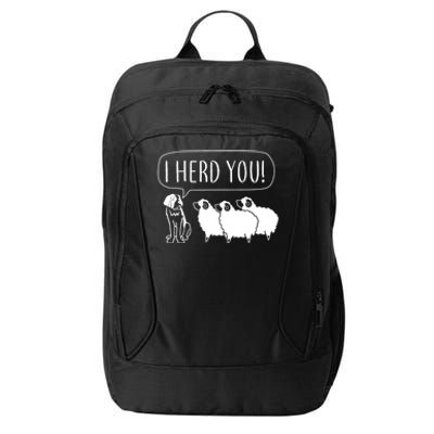 I Herd You City Backpack