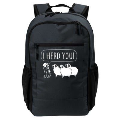 I Herd You Daily Commute Backpack