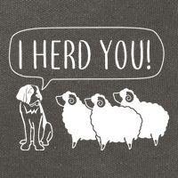 I Herd You Cotton Canvas Backpack