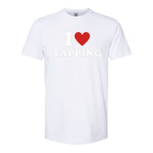 I Heart Yapping I Love Yapping  Softstyle CVC T-Shirt