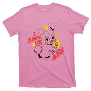 I Heard You Like Magic Pink Rabbit T-Shirt