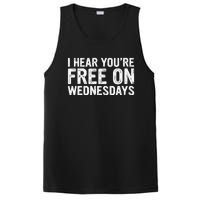 I Hear You’Re Free On Wednesdays PosiCharge Competitor Tank