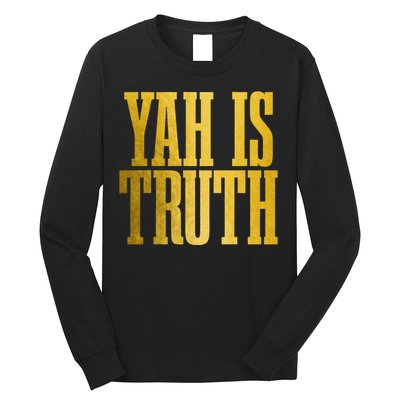 Israelite Hebrew Yah Is Truth Israel Judah Long Sleeve Shirt