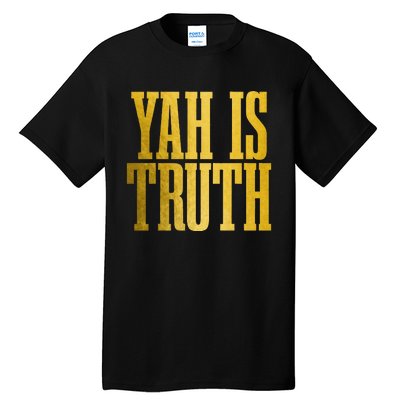 Israelite Hebrew Yah Is Truth Israel Judah Tall T-Shirt