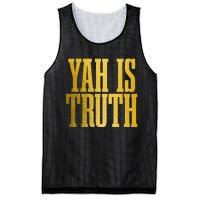 Israelite Hebrew Yah Is Truth Israel Judah Mesh Reversible Basketball Jersey Tank