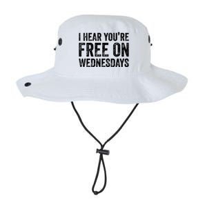 I Hear You’Re Free On Wednesdays Funny Biden Saying Legacy Cool Fit Booney Bucket Hat