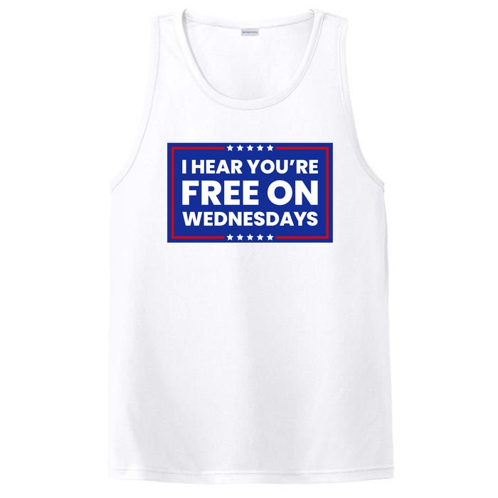 I Hear You’Re Free On Wednesdays Funny Biden Saying PosiCharge Competitor Tank