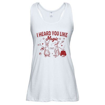 I Heard You Like Magic Rabbit Baby Ladies Essential Flowy Tank