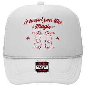 I Heard You Like Magic High Crown Mesh Back Trucker Hat