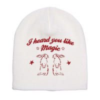 I Heard You Like Magic Short Acrylic Beanie